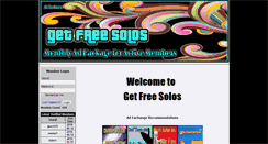 Desktop Screenshot of getfreesolos.com