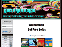 Tablet Screenshot of getfreesolos.com